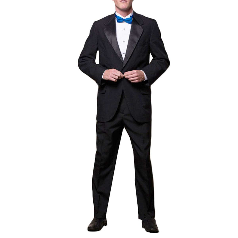 Men's 2 Piece Tuxedo w/Notch Jacket & Adjustable Pants, Polyester