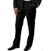 Men's Tuxedo Pants, Non-Pleated Adjustable, Black, Polyester